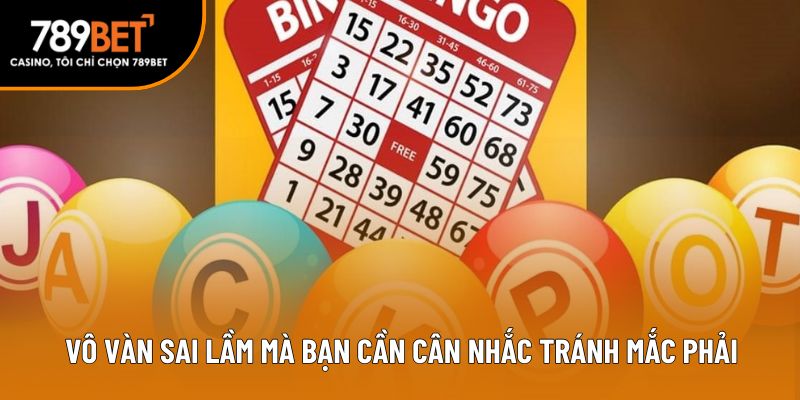 Vô vàn sai lầm mà bạn cần cân nhắc tránh mắc phải